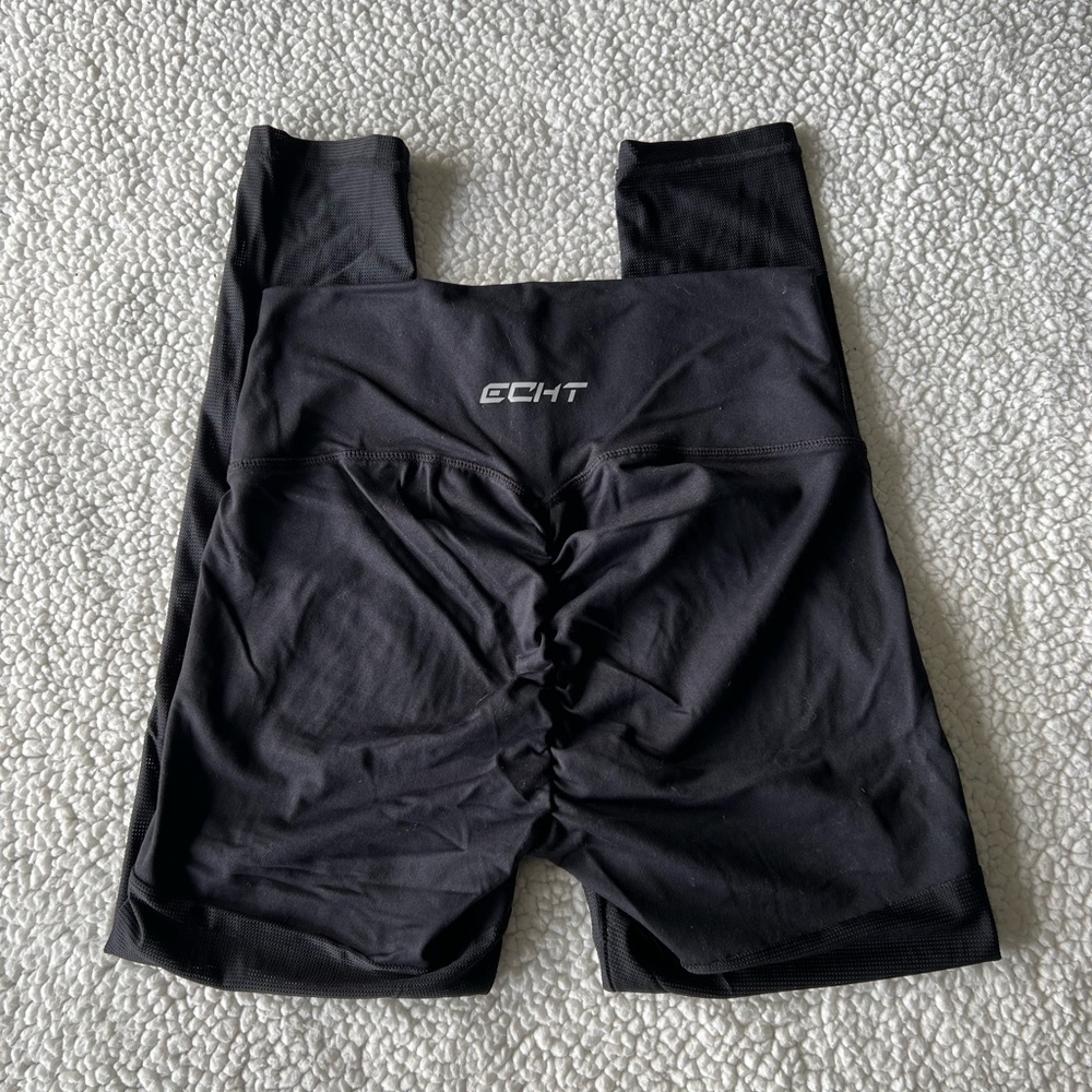 ECHT Booty Scrunch Leggings Black Size Large